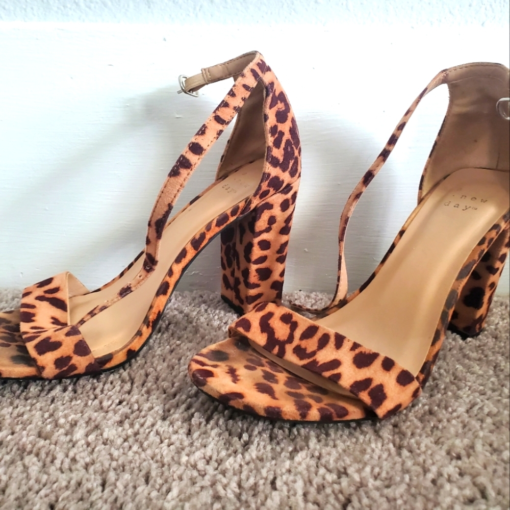 A New Day Cheetah Print Heels